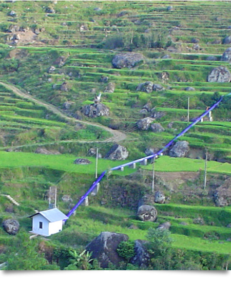 Energi Terbarukan dari air pegunungan